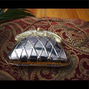GOLDEN metal evening bag